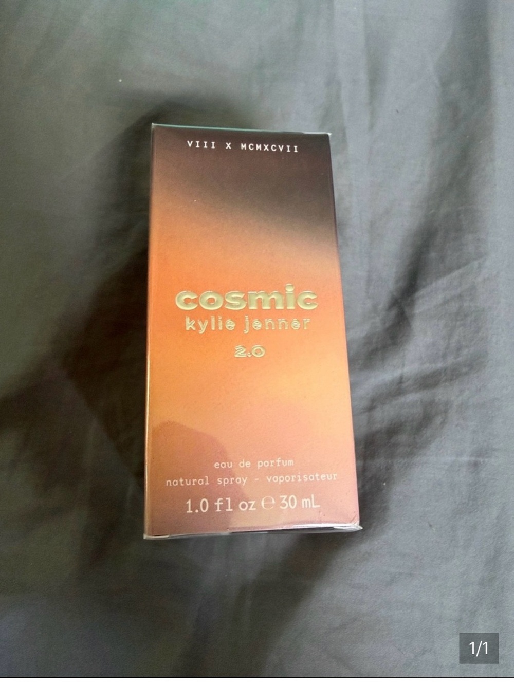 Kylie Cosmetics Cosmic 2.0 Orange to Brown Gradient Packaging